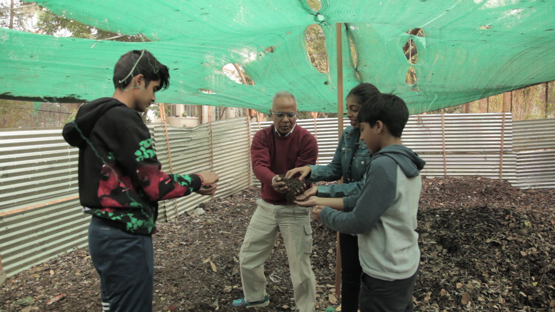 Garden Estate produces 9 tons of compost every year diverting 82000 kg of kitchen waste from the landfill annually.