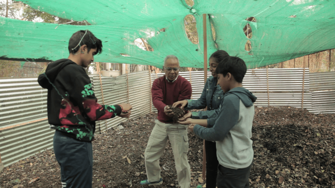 Garden Estate produces 9 tons of compost every year diverting 82000 kg of kitchen waste from the landfill annually.